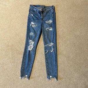 AE Next Level Ripped High V-Rise Jegging